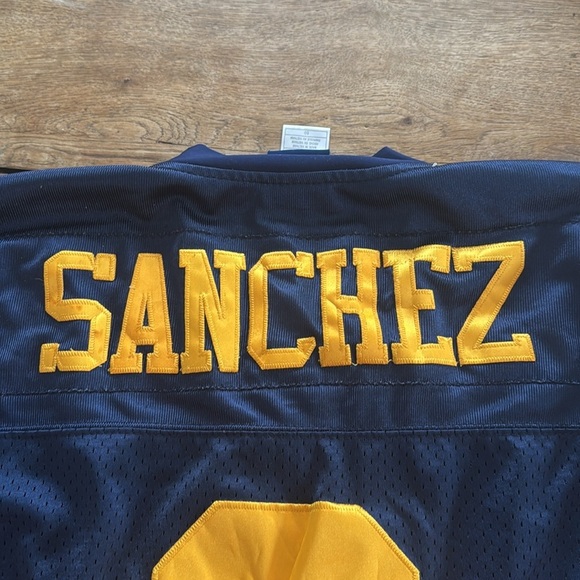 Reebok New York Jets Jersey Mark Sanchez NFL 50th Anniversary Edition - Picture 9 of 9